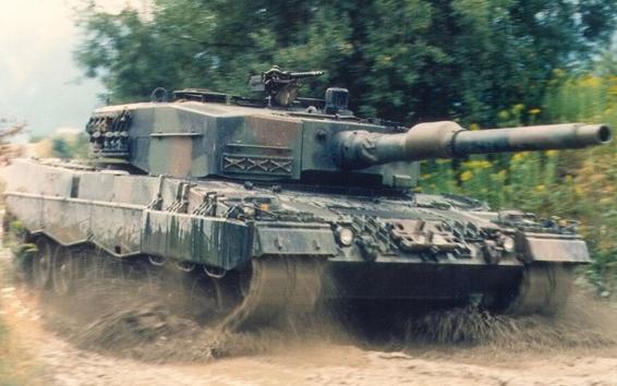 Tank leopard foto