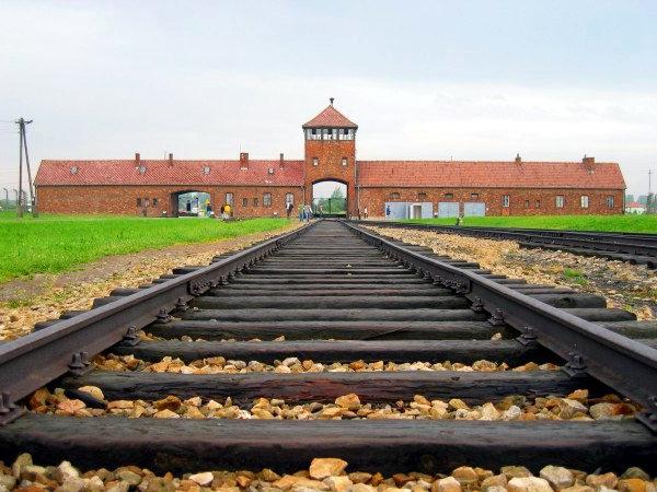 koncentrationslejr Auschwitz foto